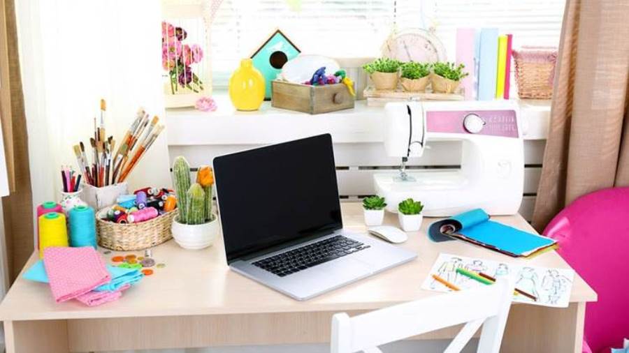 أفكار لتزيين مكتبك المنزلى