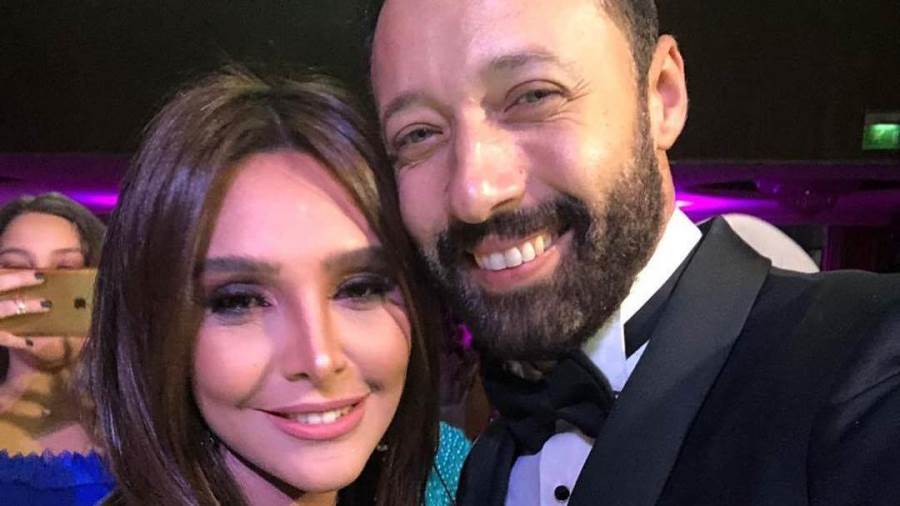 أحمد فهمي زوجته