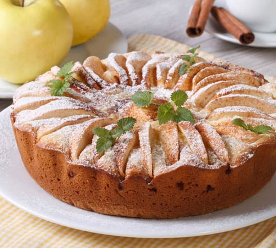 كيكة التفاح بمذاق لايقاوم