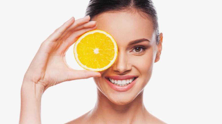 البرتقال للبشرة