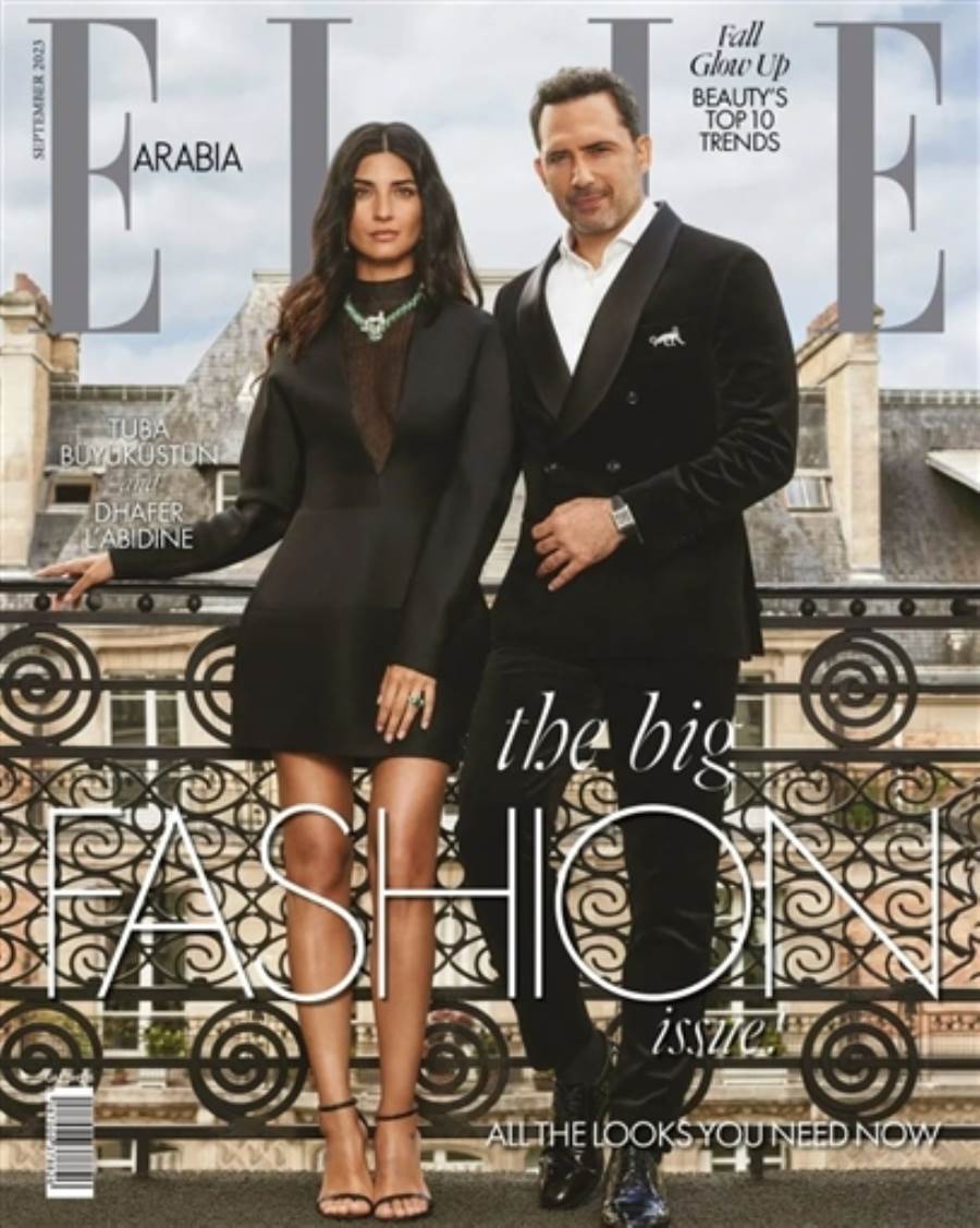 ظافر العابدين وتوبا بويوكستون يتصدران غلاف مجلة Elle