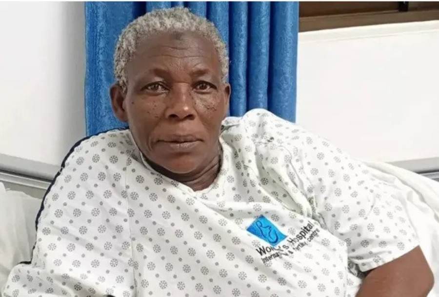 مسنة أوغندية في الـ 70 من العمر تنجب توأماً