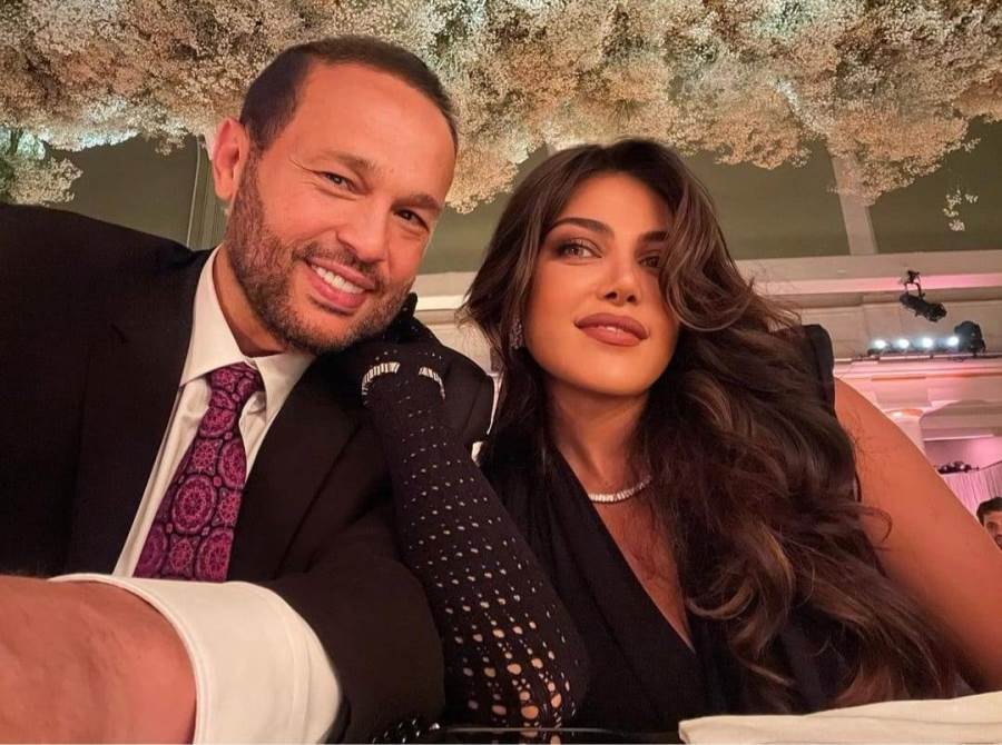   ريهام حجاج تحتفل بنجاح زوجها محمد حلاوة بعد حصوله على عضوية مجلس الشيوخ