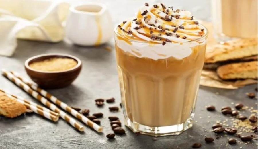 طريقة عمل لاتيه القهوة الباردة بالنوتيلا