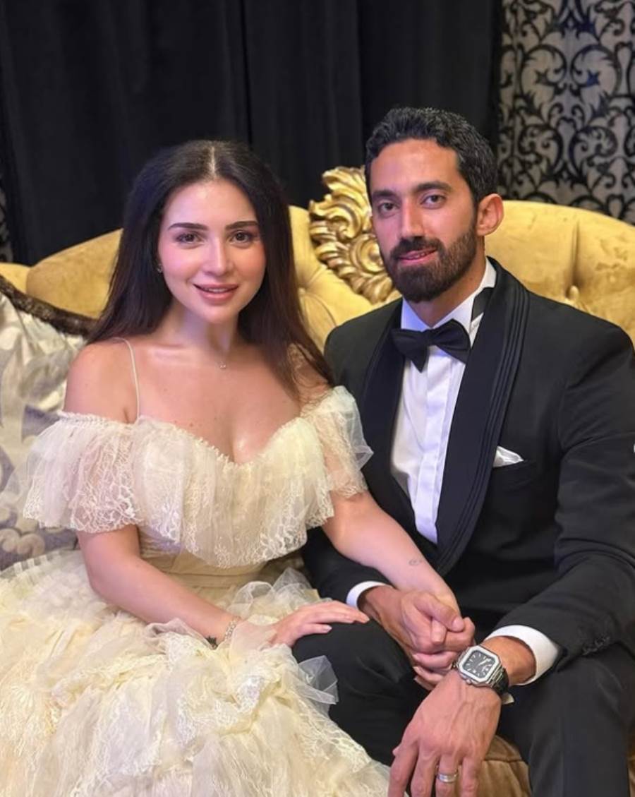 مي عزالدين تعلن عقد قرانها على رجل الأعمال أحمد تيمور