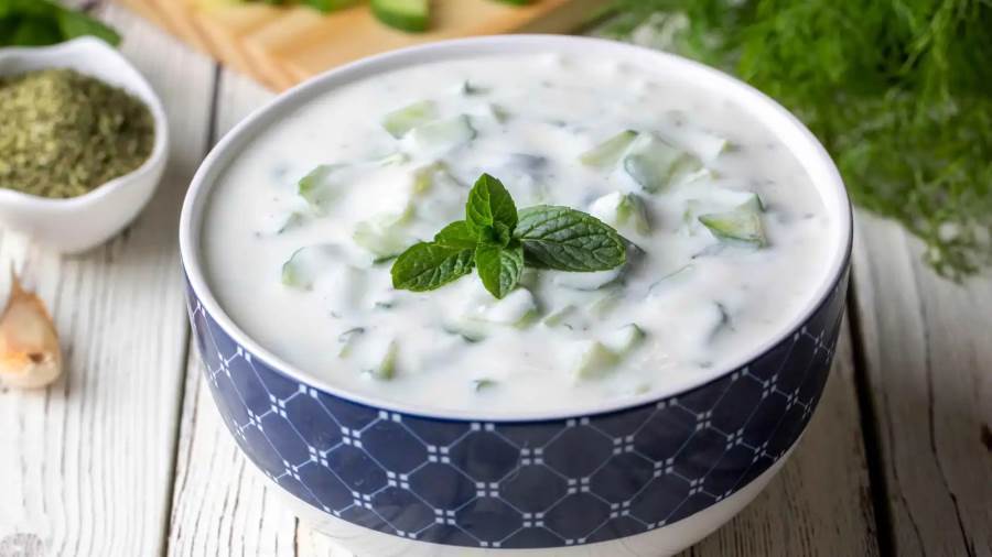 طريقة عمل سلطة الزبادي بالخيار بكل سهولة