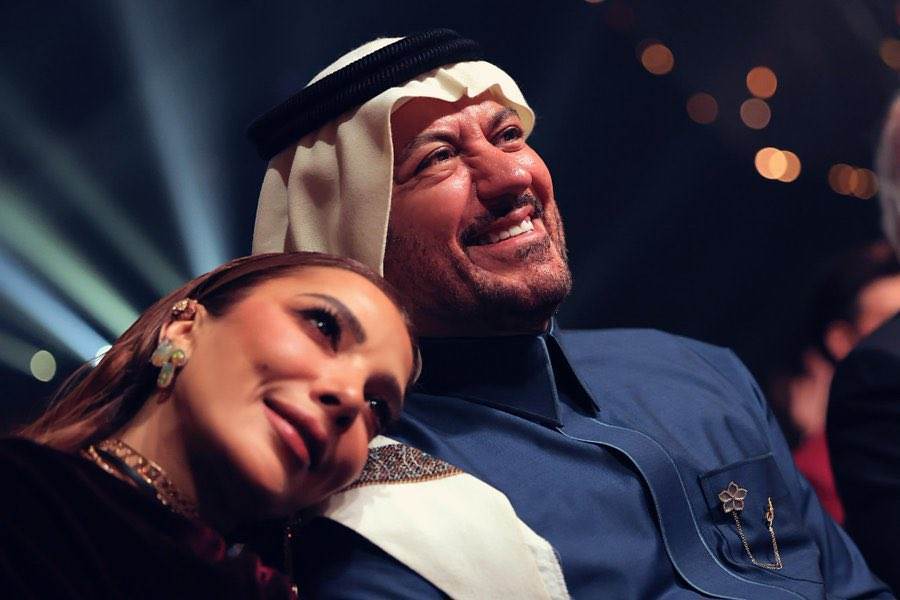 أول ظهور لأصالة وزوجها فائق حسن بعد شائعة انفصالهما