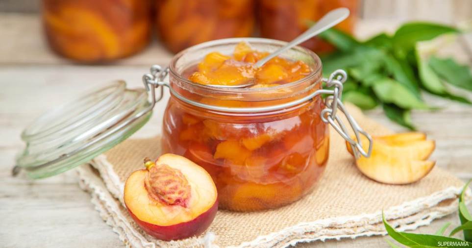 طريقة عمل مربى الخوخ في المنزل بكل سهولة