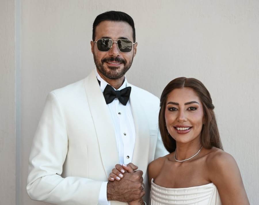  أول صورة للعروسين أحمد السعدني وميرنا الهلباوي من شهر العسل