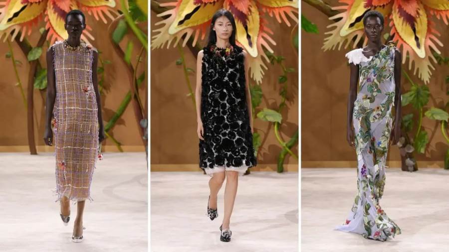 مجموعة أزياء شانيل Chanel في عروض باريس للأزياء الراقية