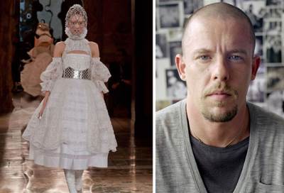 أزياء الأميرات المهيبات للمصمم  "الكسندر ماكوين"