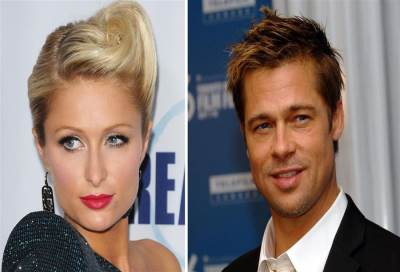 براد بيت يقول لباريس هيلتون .. " أنا اكرهك "