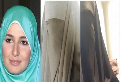 حلا شيحه ترتدي النقاب وتنتظر مولودها الأول قريبا