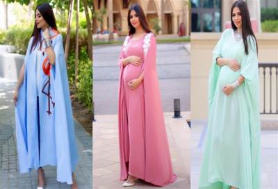 الجمال تقدم .. ملابس أنيقة للسيدات خلال مراحل الحمل