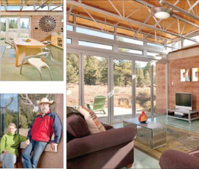 تصميم مبتكر لمنزل مفتوح على الطبيعة بكل وحشيتها وسكونها