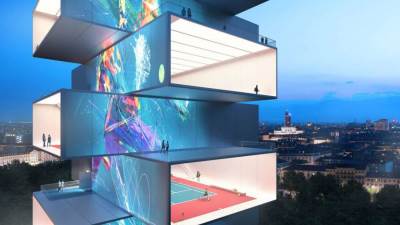 معرض فني لتصميمات زها حديد يفتح أبوابه في مدريد