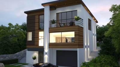 منزل بلون الضباب والدخان .. يجسد معرض فني