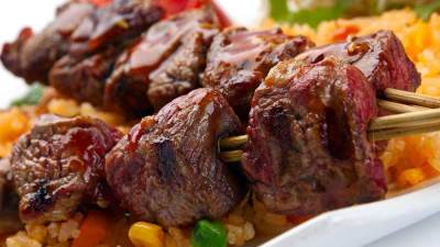 طريقة عمل شيش الكباب المشوى