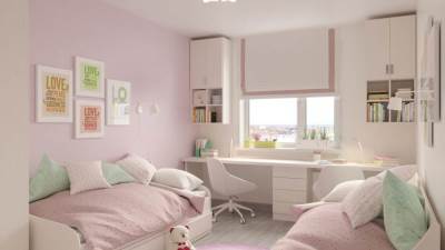 تصميم غرف البنات