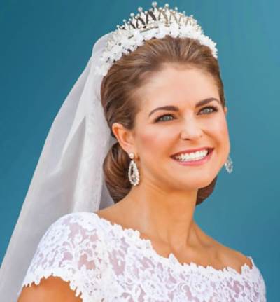 هل سترتدي أميرة مادلين تاج السويد الشهير في حفل زفافها؟