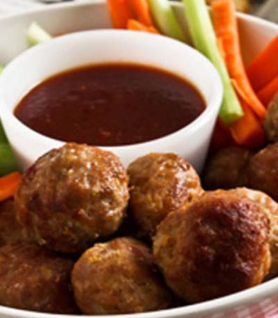 كرات اللحم بالمشروم