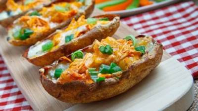 قوارب البطاطس بالخضار على طريقة الشيف محيي شوقي