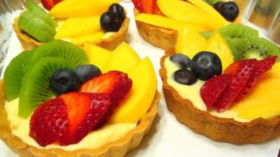 طريقة عمل الميني تارت بالكريمة