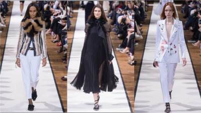 الإكسسورات والطبعات تطغي علي مجموعة أزياء Lanvin لخريف 2013