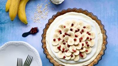 فطير الموز مع اللبن الرايب .. ألذ طعم!