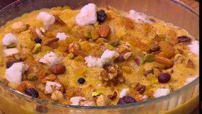 قدمي لأبنائك "البطاطا بالمكسرات" في الفرن