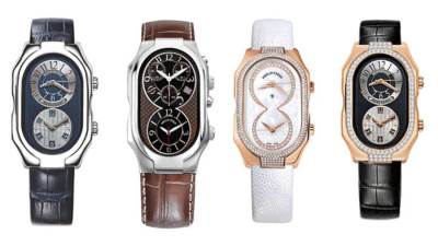 ساعة أنيقة مطلية بالذهب من فيليب ستاين