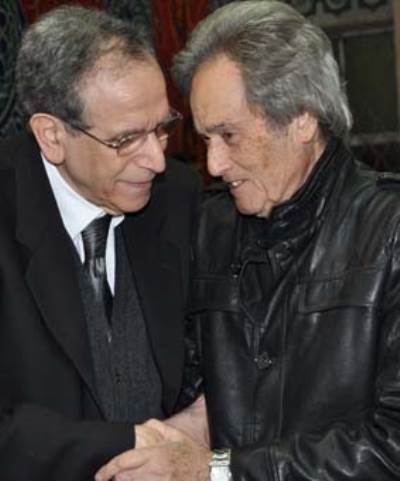 الوزراء والمشاهير فى عزاء شقيق وزير التعليم العالى