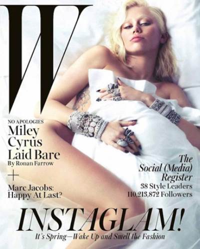 مايلي سايروس تتعرّى وتطلّ بشكل لا يشبهها