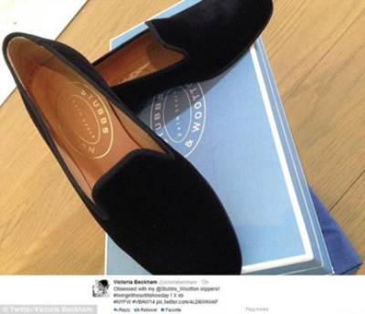 فيكتوريا بيكهام تقلع عن .. الكعب العالي