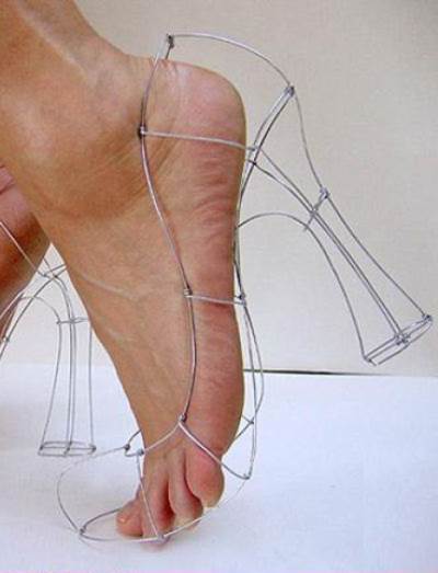  بالصور .. أحذية ذات كعب عالٍ لن تفكري في ارتدائها أبدا