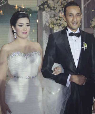  بالصور .. زفاف سيف وفرح