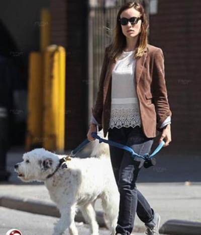  بالصور ..  نجوم لا تنام إلا بين أحضان حيوان