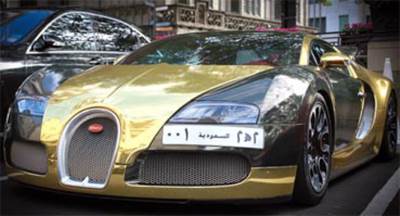  بالصور .. أثرياء السعودية يدهشون الإنجليز بسياراتهم!