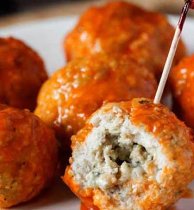 طريقة سهلة لعمل كرات دجاج البفلو