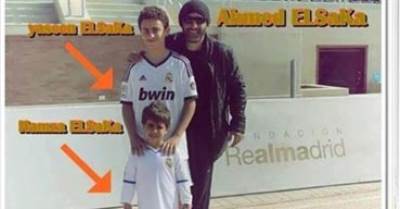 بالصور .. أحمد السقا وزوجته وابنيهما