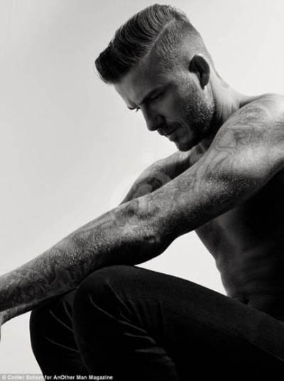 ديفيد بيكهام يفيض وسامةً على صفحات مجلة AnOther