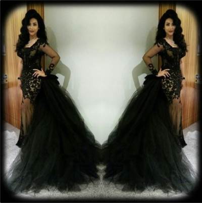 "لجين عمران" تتألق في إطلالة أسطورية .. ومتابعيها "الأسود يليق بكِ"