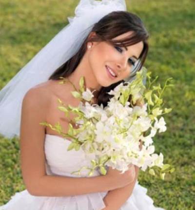 بالصور .. نانسي عجرم تختار تسريحة زفافك !