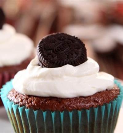 كب كيك كوكيز مع حشوة الكريمة