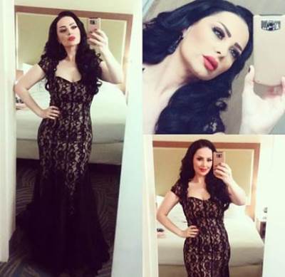 إطلالة جريئة لديانا كرازون بأميركا