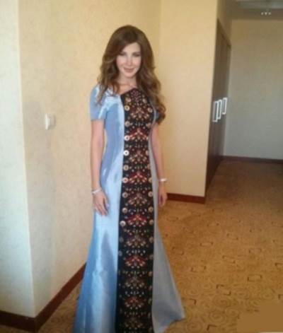 صور : هيفاء وهبي تنافس نانسي عجرم في الزي التركماني