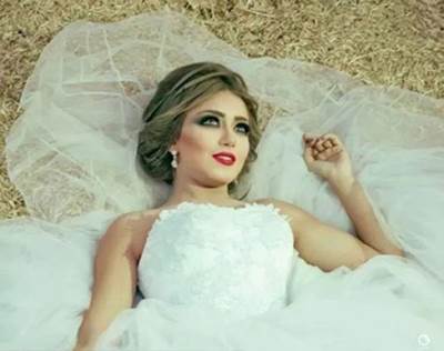 صور سارة سلامة أميرة بفستان الزفاف في أحدث جلسة تصوير