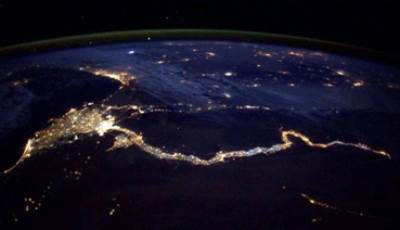 رائد فضاء يلتقط صورة "مبدعة" لنهر النيل والدلتا
