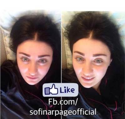 شاهد صافيناز فور استيقاظها من النوم بدون ماكياج