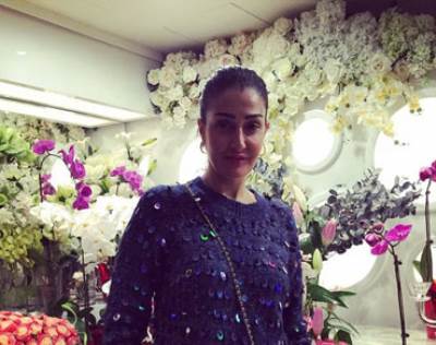 صورة غادة عبد الرازق جميلة بدون مكياج في دبي